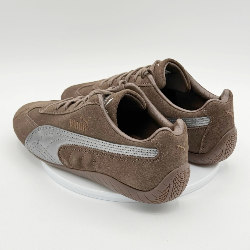 Puma Speed Cat Lux Chocolate Gum Size 7.5 Womens 408718, NEW - Picture 4 of 9